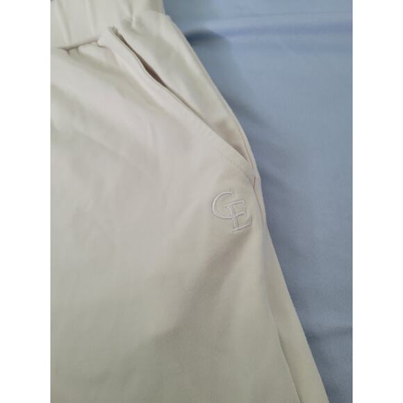 Cozy Earth Women's Brushed Bamboo Bermuda Shorts 9" Size L Ivory Quiet Luxury - Picture 4 of 10